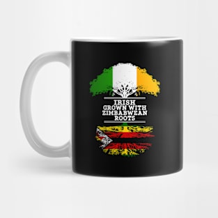 Irish Grown With Zimbabwean Roots - Gift for Zimbabwean With Roots From Zimbabwe Mug